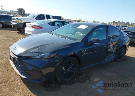 2025 Toyota Camry Se from USA, damaged, VIN 4T1DAACK6SU569136